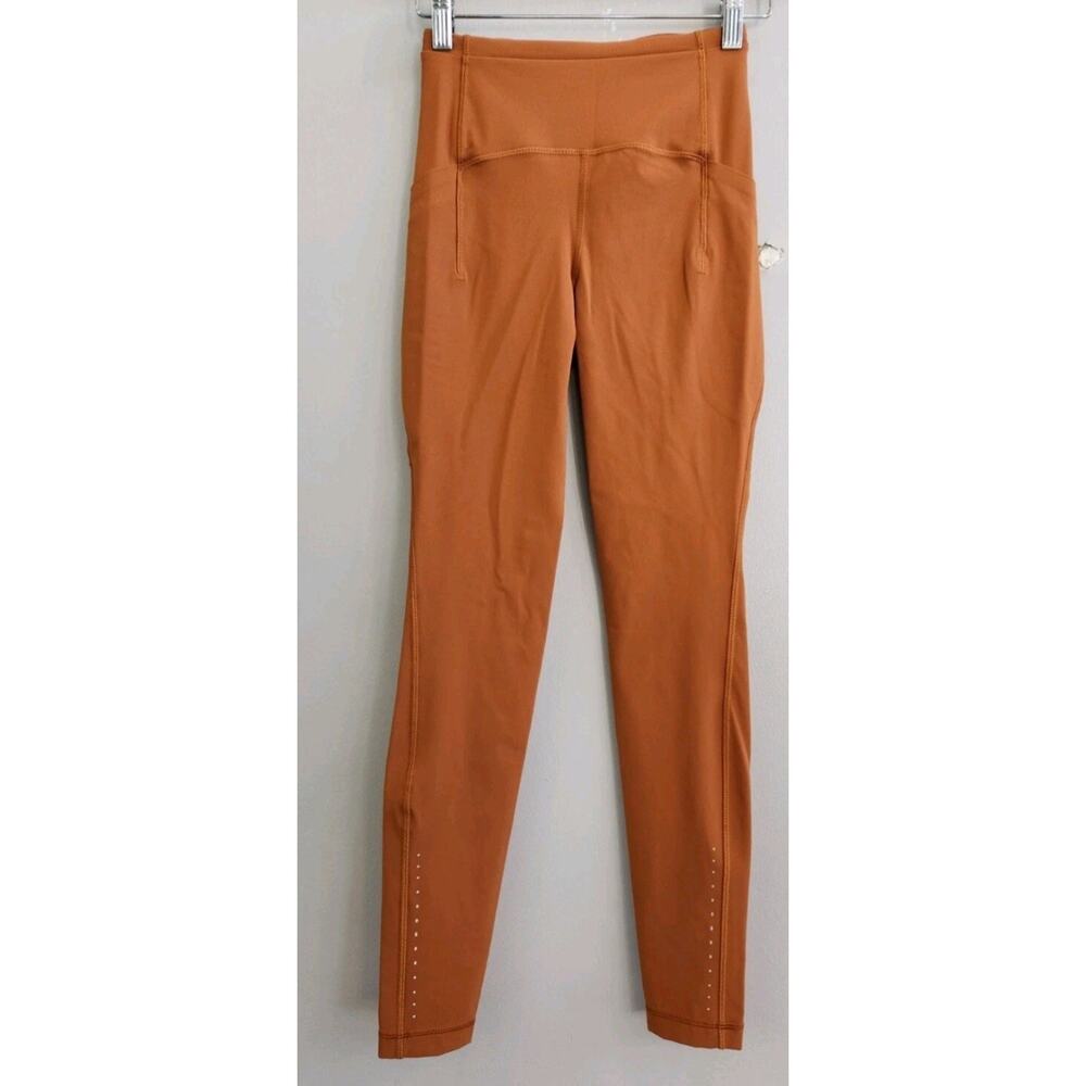 Lululemon Swift Speed Sz0 High-Rise Tight 28" Copper Brown LW5EI1S Luxtreme COPB